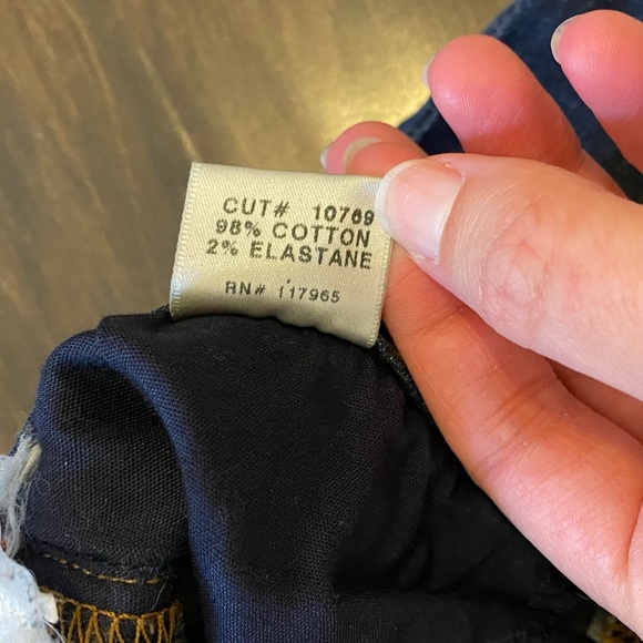 JBRAND JEANS Super Skinny Starless Size 26 - Picture 6 of 7